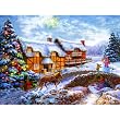 Country Cottages 1000pc Jigsaw Puzzle by Nicky Boehme