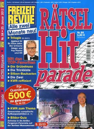 FREIZEIT REVUE Rätsel Hitparade [Jahresabo]