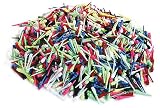 1000 Dartspitzen 2BA (kl. Gewinde), lang, 8 Farben 1000 Dartspitzen 2BA (kl. Gewinde), lang, 8 Farben