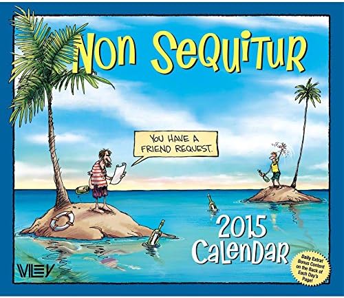 2015 NON SEQUITUR 365 Page-A-day Box / Desk / Tear-Off Calendar