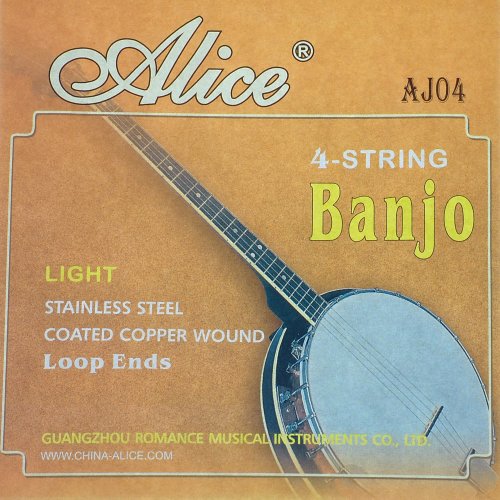 Produkt-Bild: Stahlsaiten. Saiten. Banjosaiten f&uuml;r Banjo 4-er