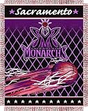 Sacramento Monarchs Throw Blanket 40 x 60