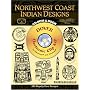 Northwest Coast Indian Designs CD-ROM and Book (Electronic Clip Art)