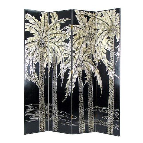 Contrast Palm Trees Room Divider Top Sellers Sakollos