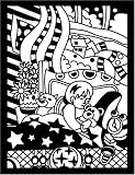 Coloring Board: Bedtime