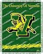 Vermont Catamounts College Style 017 Woven Tapestry Blanket/Throw (48"x60") - NCAA College Athletics