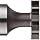 Niagara Cutter B555 Straight Tooth Shank Type Keyseat Cutter, High Speed Steel, Uncoated (Bright), Round Shank, 5/8" Cutter Diameter, 10 Tooth, 1/8" Width