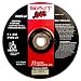 SAIT 22053 Type 27 7-Inch x .045-Inch x 7/8-Inch 8500 Max RPM A60S - General Purpose Depressed Center Grinding Wheels - 50 Pack