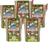 Award Winning Farm-Roasted 100% Kona Coffee, Whole Bean, Dark Roast 5 7 Oz Bags