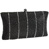 Whiting & Davis Crystal Pillow Minaudiere