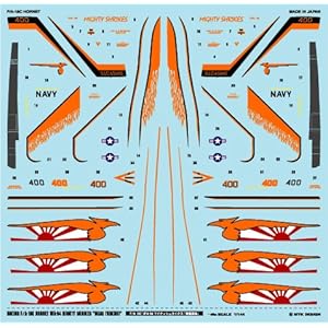 【クリックで詳細表示】Amazon.co.jp ｜ 1/144 F/A-18C ホーネット VFA-94 マイティシュライクス 「岩国基地」 [アシタのデカール] ｜ おもちゃ 通販