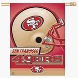 San Francisco 49ers 27x37 Vertical Flag