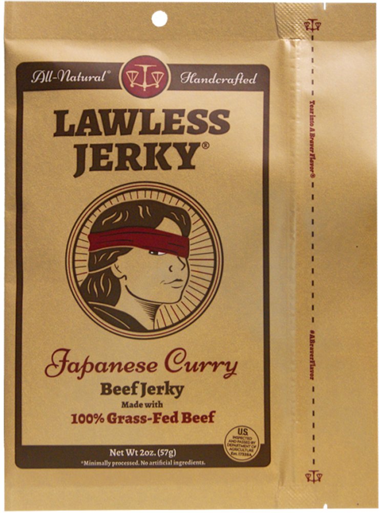 Amazon.com: Lawless Jerky - 2oz Japanese Curry: Health & Personal Care