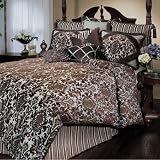 Pacific Coast GRA280530 Jessica McClintock Grandeur 4-pc Queen Comforter Set