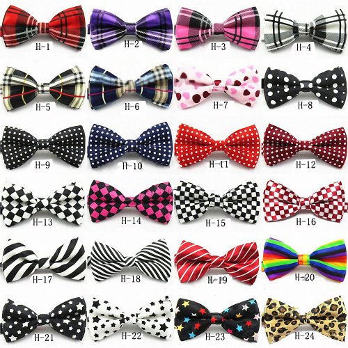 P&o Polyester Silk Bowtie Necktie Cravat for Men Fashionable