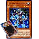 Review Deckboosters  / Yu-Gi-Oh : GLAS-EN033 1st Ed Spirit of the Six Samurai Common Card - ( Gladiators Assault YuGiOh Single Card )