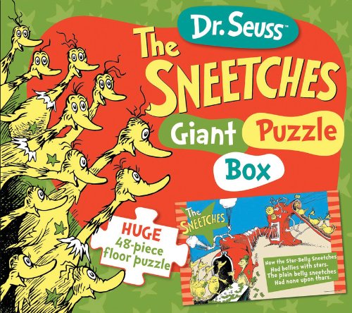 Dr. Seuss The Sneetches Giant Puzzle Box: Huge 48-piece floor puzzle (Dr. Seuss Giant Puzzle Boxes)
