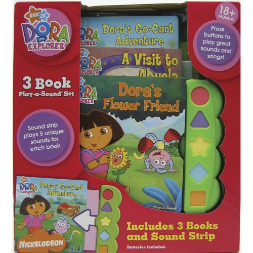 Dora the Explorer 3-in-1 Play-A-Sound Set