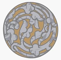 Deco Asian Aureole Auto Glass Sticker