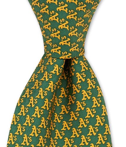 MLB Oakland Athletics Neck Tie