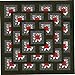 Easy Quilt Kit Boxed Maze!! Red, Black, White/EXPEDITED SHIPPING