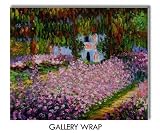 Art Reproduction Oil Painting Monet Paintings: Artists Garden at Giverny Gallery Wrap Classic 20 X 24 Hand Painted Canvas Art 617EEtht0kL. SL160 Art Reproduction Oil Painting Monet Paintings: Artists Garden at Giverny Gallery Wrap Classic 20 X 24 Hand Painted Canvas Art