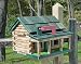 Log Shack Mailbox w/ Porch