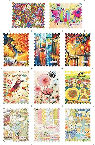 Water Stickers 11 designs/sheet DIY Beauty Nail Art Decorations Tools#2