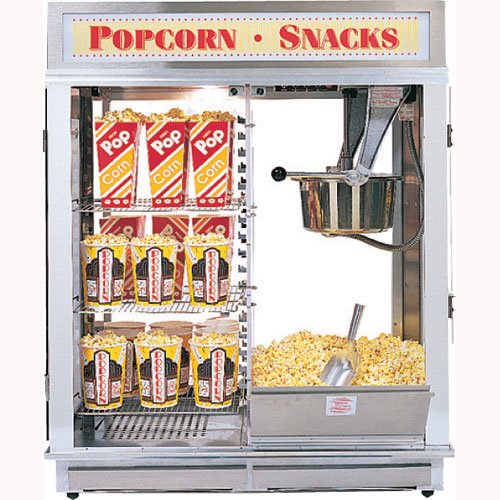 Gold Medal 1617E 16 oz Pop and SelfServe Astro 16 Popcorn Popper with