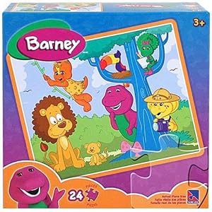 Barney Puzzle [Safari - 24 Pieces] by 