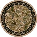 Jungle Fever Rug- Pearl Mist(7'7" Round)