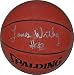 James Worthy Autographed/Hand Signed Spalding Indoor/Outdoor Basketball