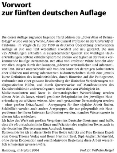 Levenes Farbatlas der Dermatologie