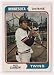1974 Topps #50 Rod Carew Vintage Baseball Card