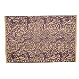 Sunburst recycled plastic rug