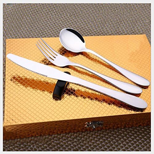 Yannic Noble Flatware Service for 8 100% Rust Proof (24PCS)