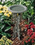 Pedestal Oakleaf Birdbath