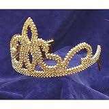 Gold Plastic Tiara Costume Accessory [Apparel]