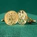 Gold Plated Cuff Links - Polish Eagle