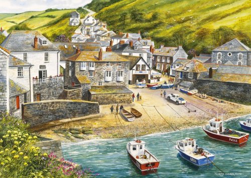 Childrens Toyshop  Toys : Gibsons Puzzle - Port Isaac (500 pieces)