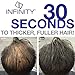 Infinity Hair Fibers, Dark Brown, 5g