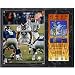 Mounted Memories Baltimore Ravens Super Bowl Xxxv Ray Lewis Plaque With Replica Ticket Size: One Size