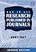 How to Get Research Published in Journals (Vincent Van Gogh)