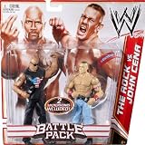 WWE Battle Packs Series 15 The Rock and John Cena Wrestling Action Figures
