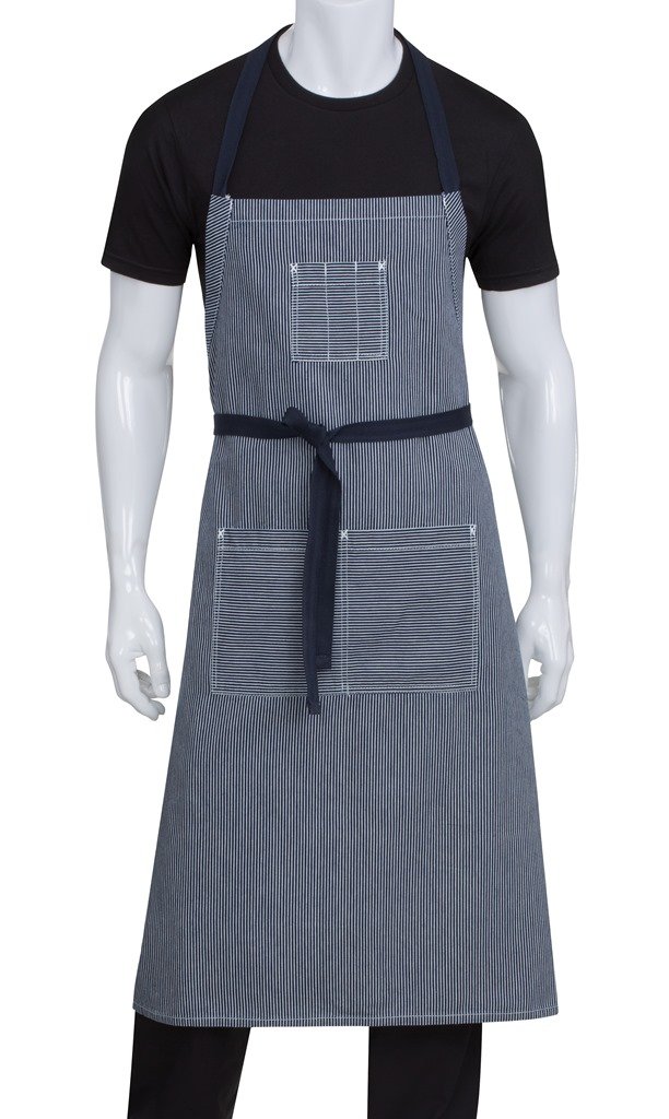 Amazon.com: Chef Works AB038-IBL-0 Portland Adjustable Bib Apron ...
