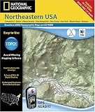 National Geographic TOPO! Northeastern USA Map CD-ROM (Mac)