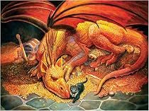 Lynn Perkins Dragons Treasure 1000Pc Jigsaw Puzzle