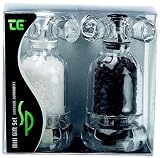 T&G Tap Pepper and Salt Mill Gift Set, Acrylic, 115 mm