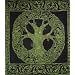Celtic Tree of Life Tapestry-Bedspread-Coverlet-Wall