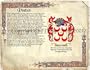Pintus Coat of Arms/ Family Crest on Fine Paper and Family History (IN Stock)